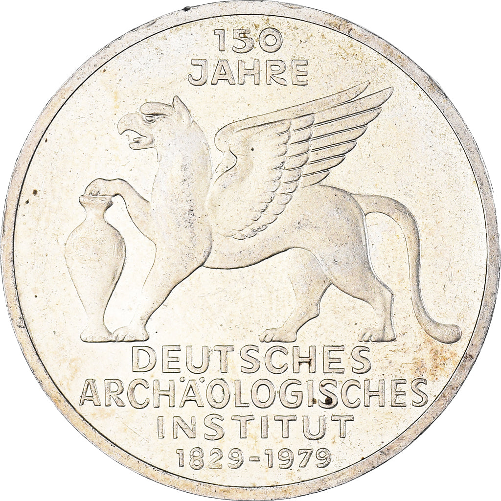 Moneta, Niemcy - RFN, 5 Mark, 1979, Hamburg, Germany, AU(50-53), Srebro, KM:150