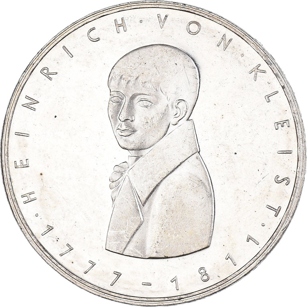 Coin, GERMANY - FEDERAL REPUBLIC, 5 Mark, 1977, Karlsruhe, Germany, EF(40-45)
