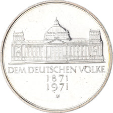 Monnaie, République fédérale allemande, 5 Mark, 1971, Karlsruhe, Germany