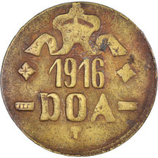 Moneda, África oriental alemana, Wihelm II, 20 Heller, 1916, Tabora, BC+