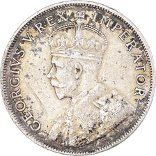 Moneda, Sudáfrica, George V, 2 Shillings, 1934, Pretoria, MBC, Plata, KM:22