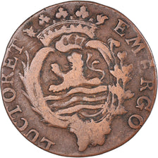 Coin, Netherlands, ZEELAND, Duit, 1787, Middelbourg, VF(30-35), Copper, KM:101.1