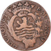 Coin, Netherlands, ZEELAND, Duit, 1787, Middelbourg, VF(30-35), Copper, KM:101.1