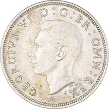 Coin, Great Britain, George VI, 1/2 Crown, 1937, EF(40-45), Silver, KM:856