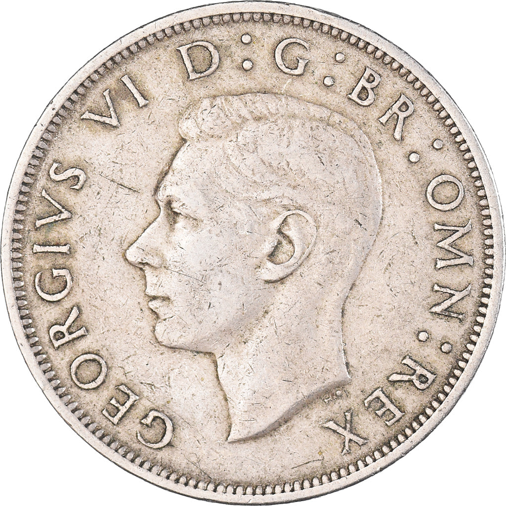 Coin, Great Britain, George VI, 1/2 Crown, 1951, EF(40-45), Copper-nickel