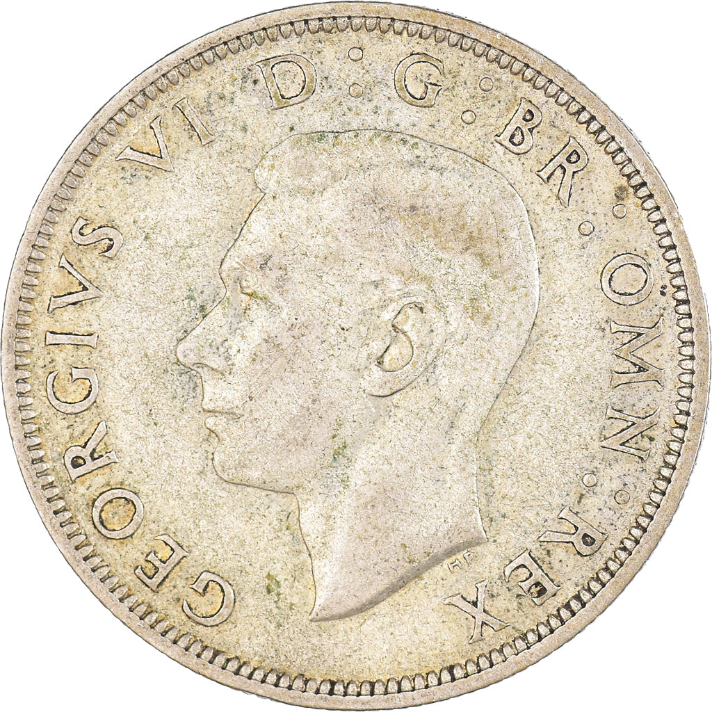 Coin, Great Britain, George VI, 1/2 Crown, 1941, EF(40-45), Silver, KM:856