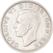 Coin, Great Britain, George VI, 1/2 Crown, 1943, EF(40-45), Silver, KM:856