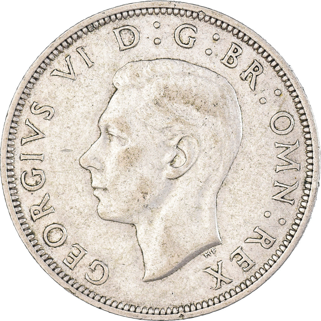 Coin, Great Britain, George VI, 1/2 Crown, 1940, VF(30-35), Silver, KM:856