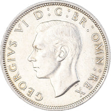 Coin, Great Britain, George VI, 1/2 Crown, 1946, AU(50-53), Silver, KM:856