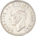 Moneda, Gran Bretaña, George VI, 1/2 Crown, 1942, MBC, Plata, KM:856