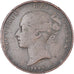 Moneda, Gran Bretaña, Victoria, Penny, 1843, OT, no colon after REG, BC+
