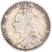 Moneda, Gran Bretaña, Victoria, Shilling, 1892, BC+, Plata, KM:774, Spink:3927