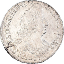 Moneta, Francia, Louis XIV, 1/2 Ecu aux palmes, BB+, Argento, Gadoury:185