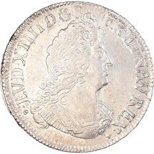Moneta, Francia, Louis XIV, 1/2 Ecu aux palmes, 1697, Nantes, BB, Argento