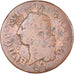Coin, France, Louis XVI, Sol ou sou, Sol, 1791, Lille, VF(20-25), Copper