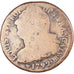 Coin, France, Louis XVI, 2 sols Français, 1792, Strasbourg, VF(20-25), Bronze