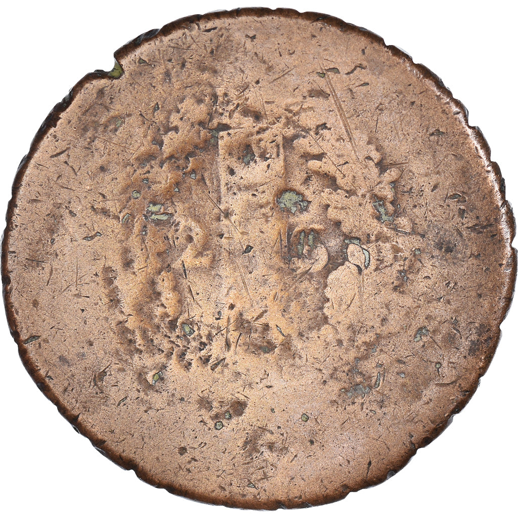 Moneta, Francia, Louis XVI, 2 sols François, M+, Rame, Gadoury:25