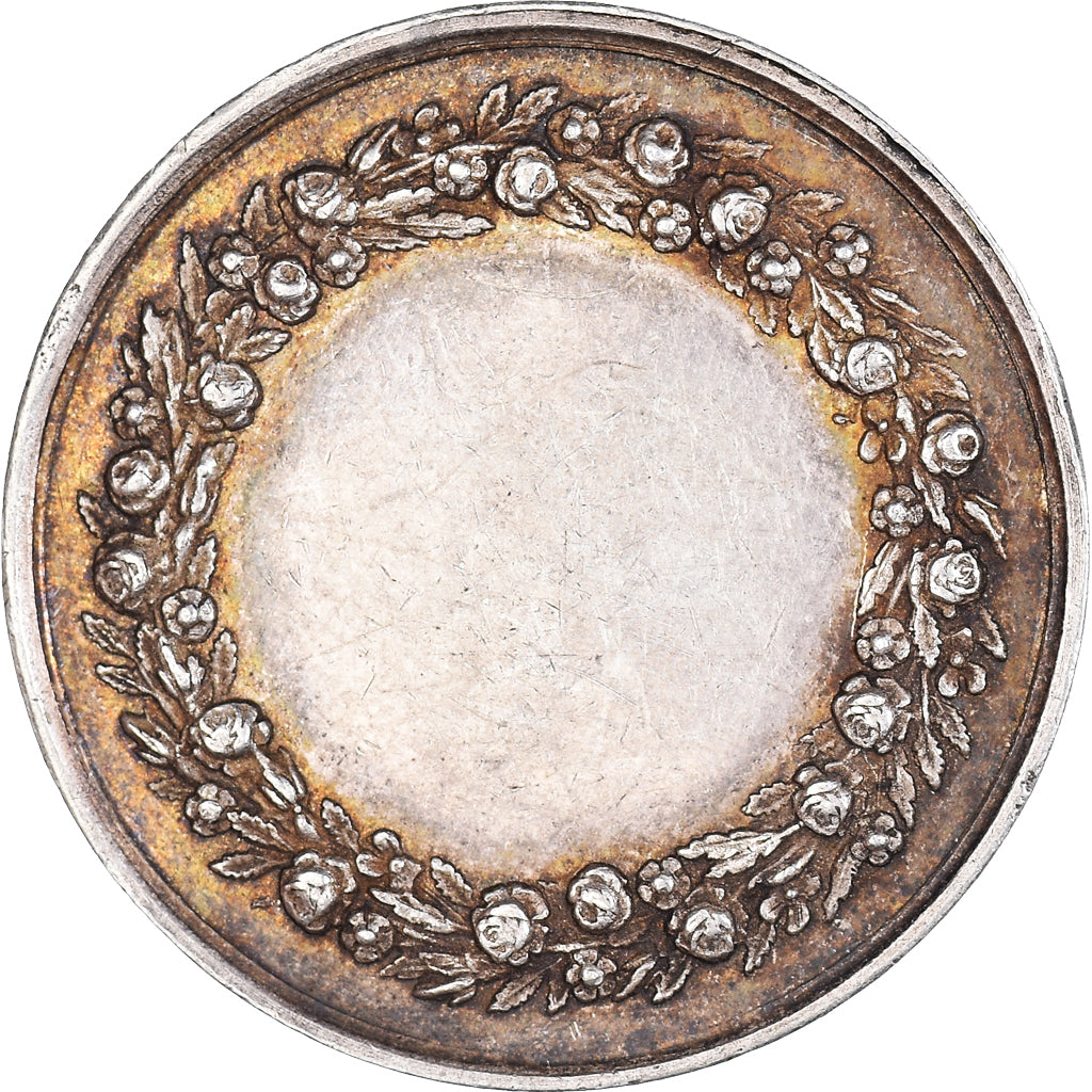 France, Médaille, Médaille de mariage, Petit F., TTB, Argent