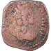 Coin, ITALIAN STATES, MILAN, Carlo III, Quattrino, 1707, Milan, VF(20-25)