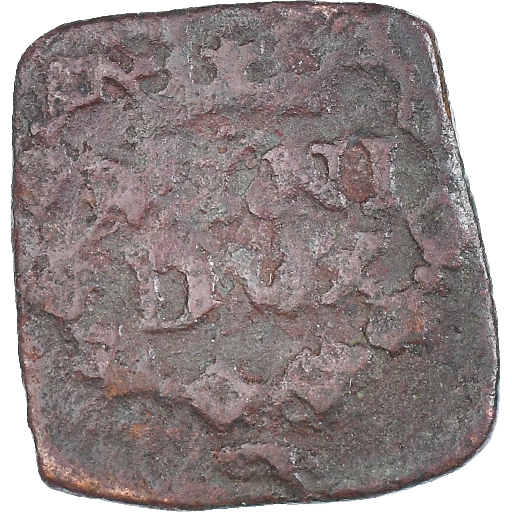 Monnaie, États italiens, MILAN, Carlo III, Quattrino, 1736, Milan, TTB, Cuivre