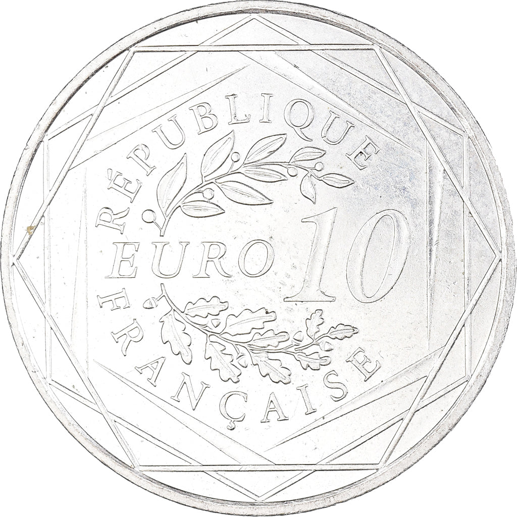 France, Hercule, 10 Euro, 2013, Paris, AU(55-58), Silver, KM:2073