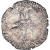 Moneta, Francja, Henri IV, 1/8 Ecu, 160[?], Nantes, VF(20-25), Srebro