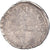 Moneta, Francia, Henri III, 1/8 Ecu, 1583, Nantes, MB+, Argento, Duplessy:1134