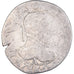 Moneda, Francia, Henri III, 1/2 Franc, 1575, Paris, BC+, Plata, Duplessy:1131B