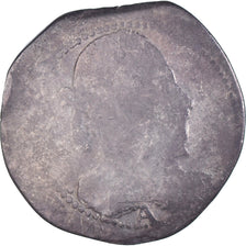 Coin, France, Henri III, 1/4 Franc, Paris, F(12-15), Silver, Duplessy:1132