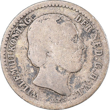 Coin, Netherlands, William III, 10 Cents, 1890, Utrecht, VF(20-25), Silver