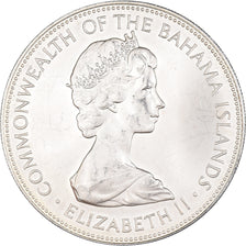 Coin, Bahamas, Elizabeth II, 5 Dollars, 1973, Franklin Mint, U.S.A., AU(50-53)