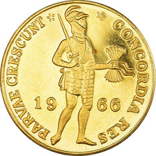 Pays-Bas, Double Ducat, 1966, private struck, SUP, Or