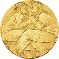 France, Medal, Société Ferrero, 1982, Angelo Grilli, MS(65-70), Gold