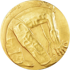 France, Medal, Société Ferrero, 1982, Angelo Grilli, MS(65-70), Gold