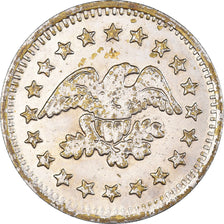 Stati Uniti, Parking token, Coin meter token, ficha, BB, Nickel plated brass