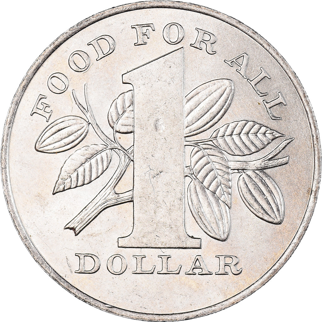 Coin, TRINIDAD & TOBAGO, Dollar, 1979, AU(55-58), Copper-nickel, KM:38