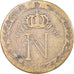 Moneta, Francia, Napoléon I, 10 Centimes, 1808, Lille, Faux d'Epoque, MB