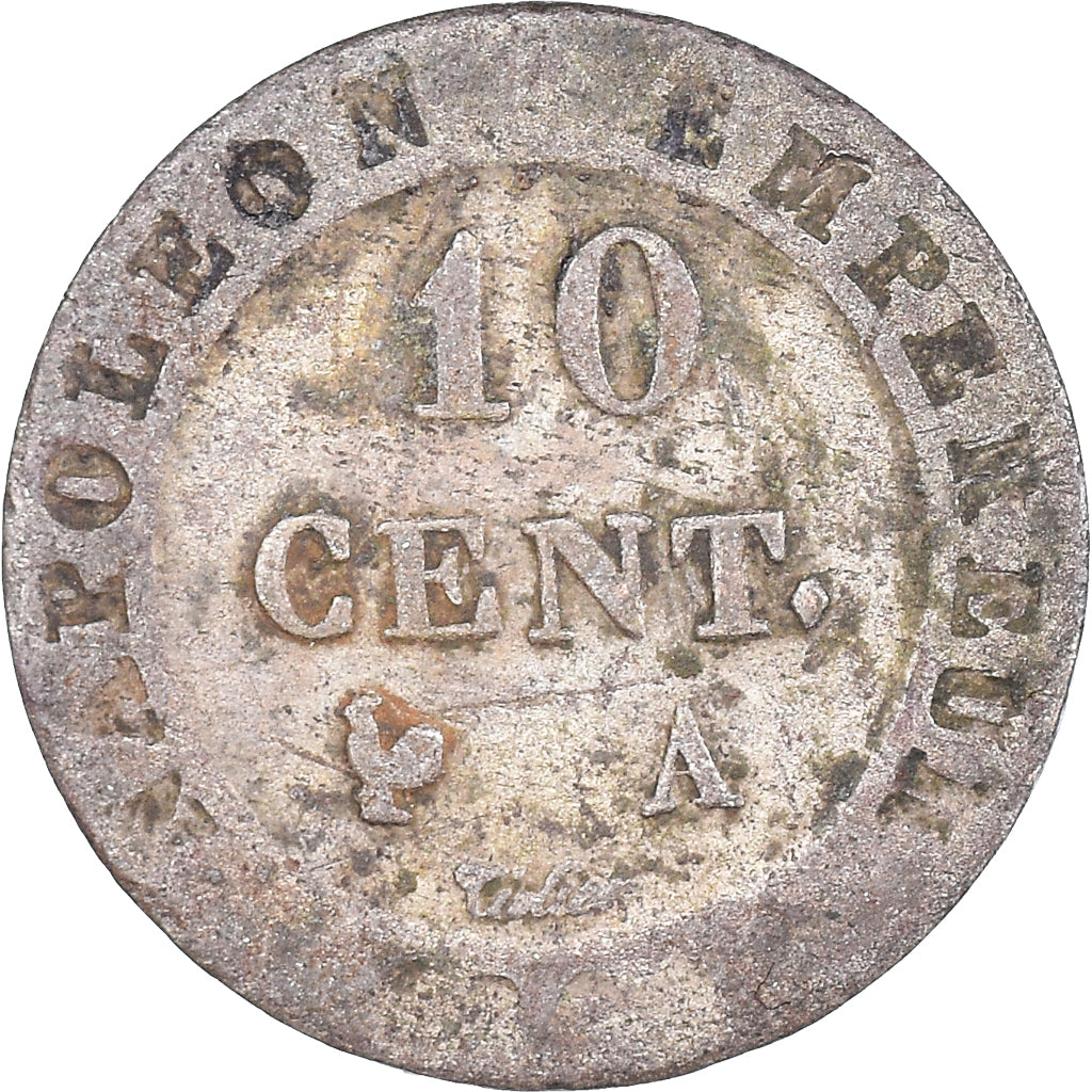 Coin, France, 10 Centimes, Paris, VF(20-25), Billon, Gadoury:190
