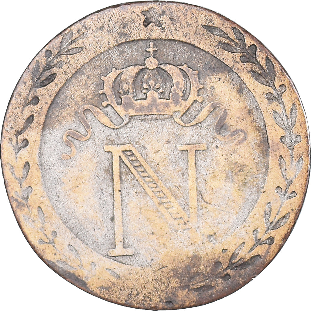 Coin, France, Napoléon I, 10 Centimes, 1809, Paris, VF(20-25), Billon