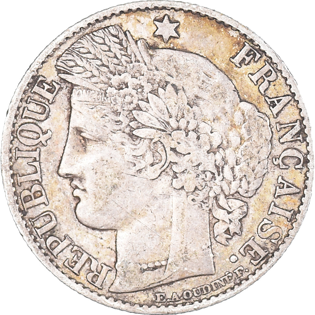 Münze, Frankreich, Cérès, 50 Centimes, 1895, Paris, SS, Silber, KM:834.1