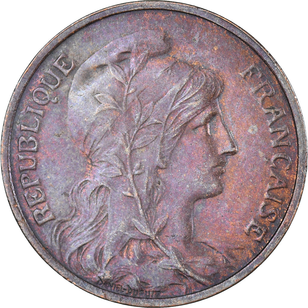 Coin, France, Dupuis, 5 Centimes, 1904, Paris, AU(55-58), Bronze, KM:842