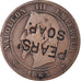 Coin, France, Napoleon III, 10 Centimes, 1863, Strasbourg, VF(20-25), Bronze