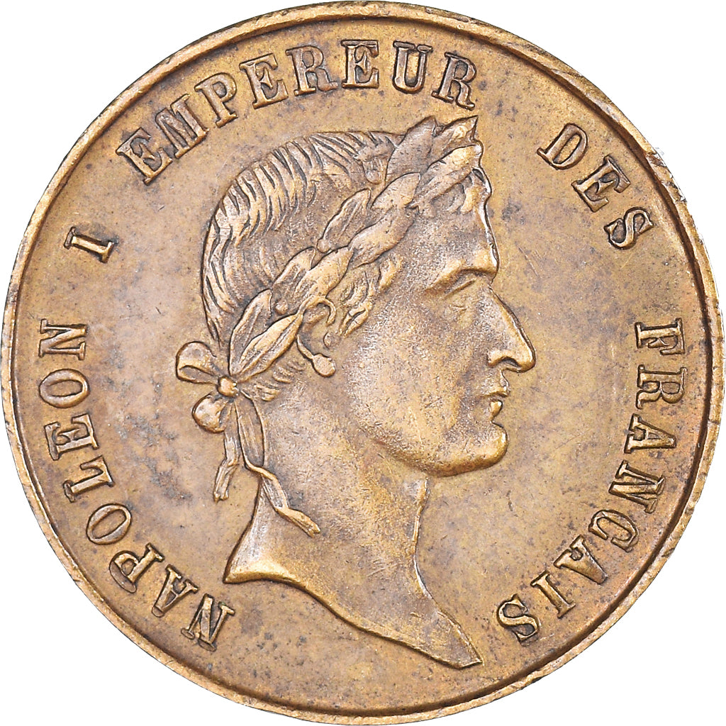 France, Jeton, Napoléon Ier, Napoléon III, Empereurs, TTB, Laiton