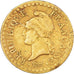 Monnaie, France, Dupré, Centime, AN 7, Paris, Doré, TTB, Bronze, Gadoury:76
