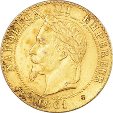 Monnaie, France, Napoleon III, Napoléon III, 2 Centimes, 1861, Strasbourg