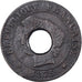 Coin, France, Cochinchine, Sapèque, 1875, Bordeaux (percée à Saïgon)