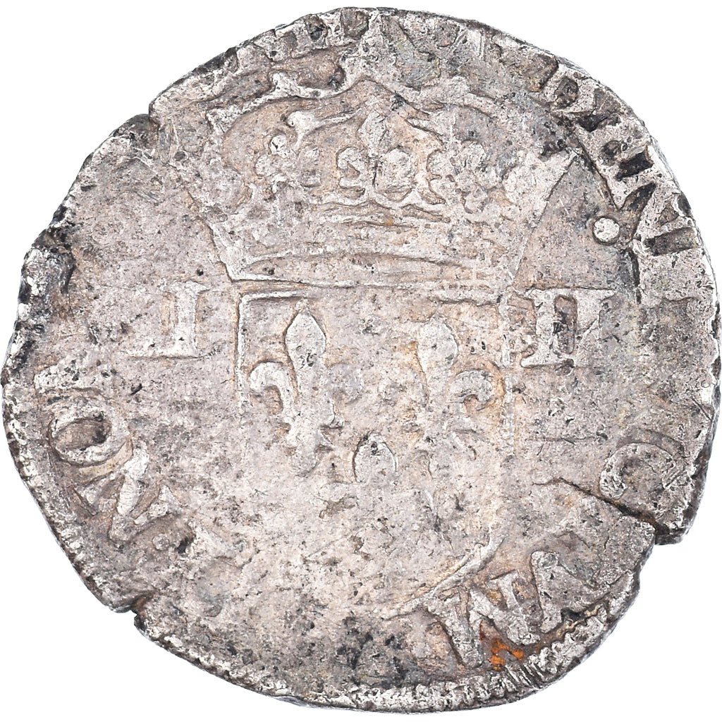 Coin, France, Henri IV, 1/4 Ecu, 1583, VF(30-35), Silver, Duplessy:1222