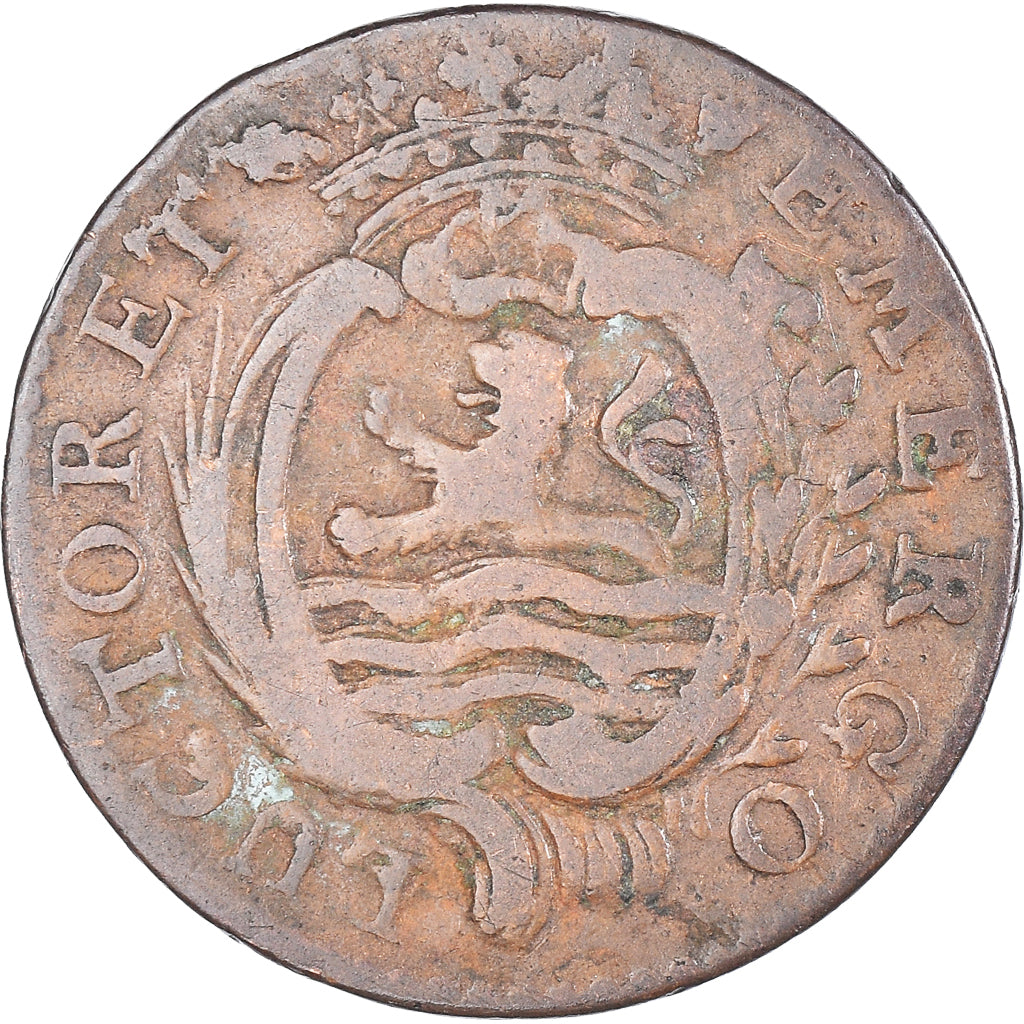 Moneta, Holandia, ZEELAND, Duit, 1785, Middelbourg, VF(30-35), Miedź, KM:101.1