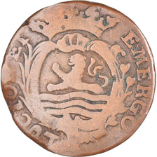 Coin, Netherlands, ZEELAND, Duit, 1768, Middelbourg, VF(20-25), Copper, KM:101.1