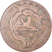 Moneta, Holandia, ZEELAND, Duit, 1789, Middelbourg, VF(30-35), Miedź, KM:101.1